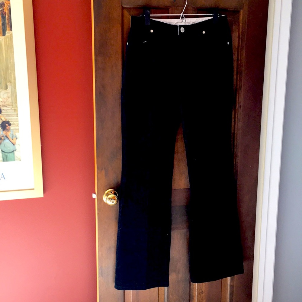 NEW Lands End Boot Cut Corduroy Jeans 10 Tall